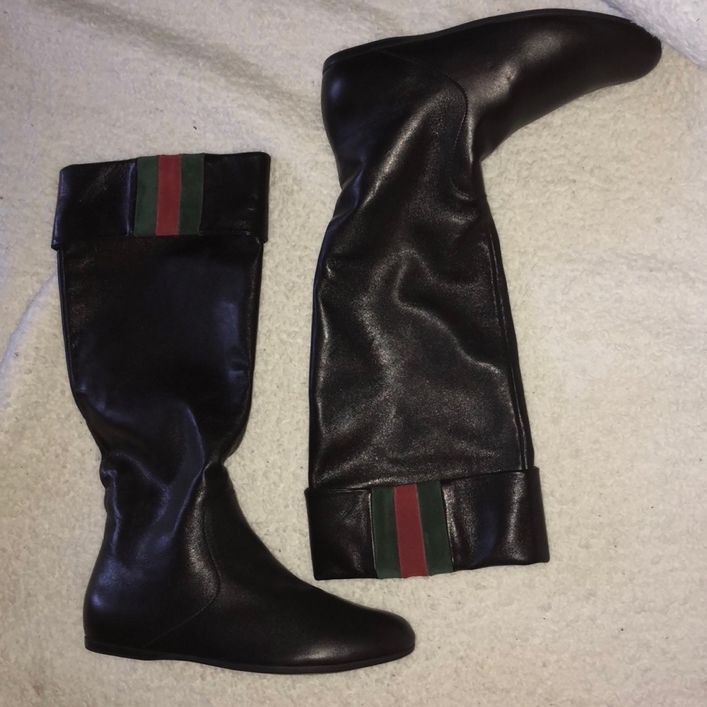 Genuine leather Gucci boots